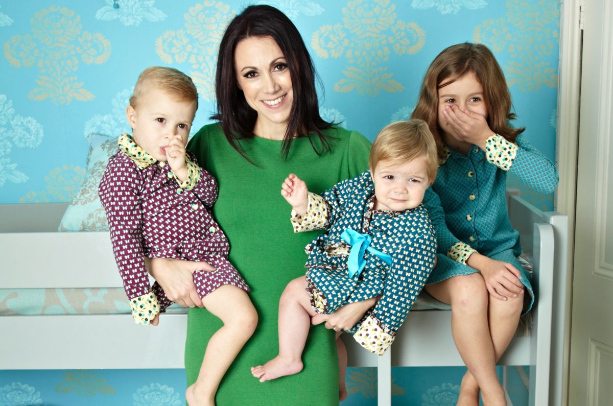 Emily Evans with Family