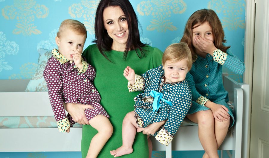 Emily Evans with Family