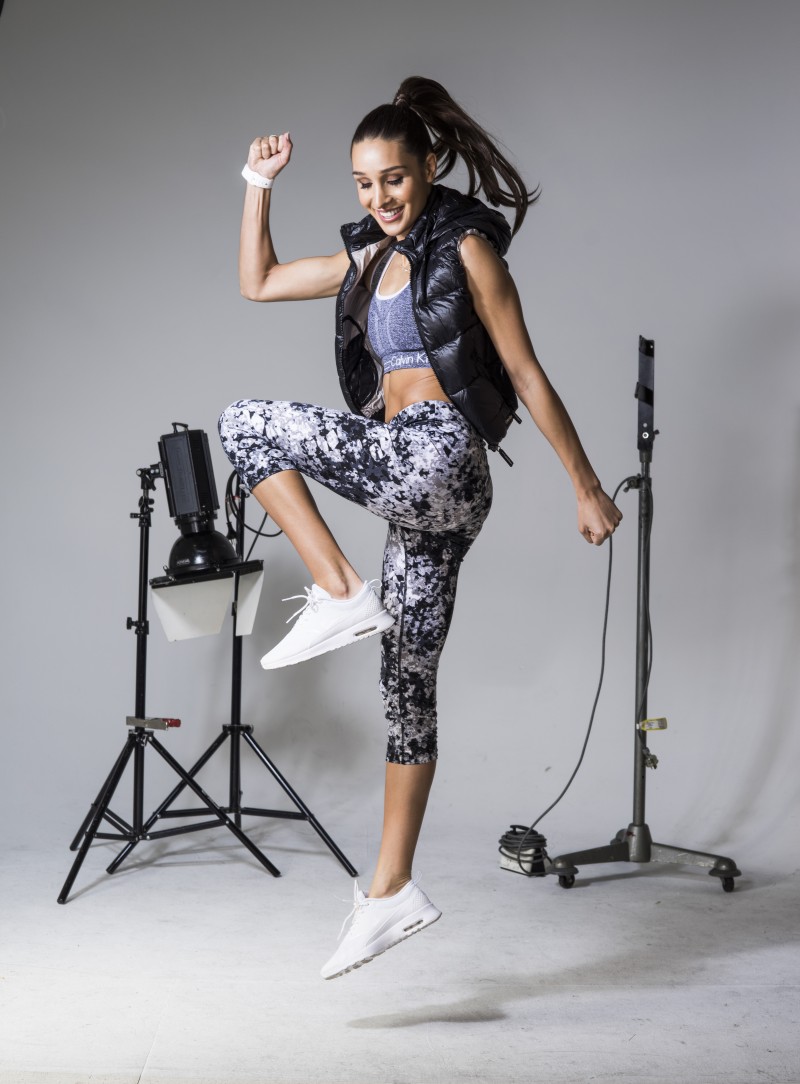 Sunday Mail Fashion, Activware with Kayla Itsines. Photo: Nick Clayton