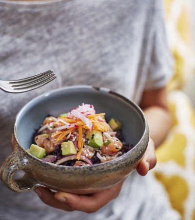 salmon poke bowl