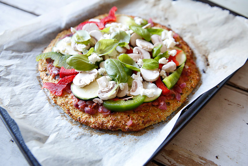 Cauliflower pizza