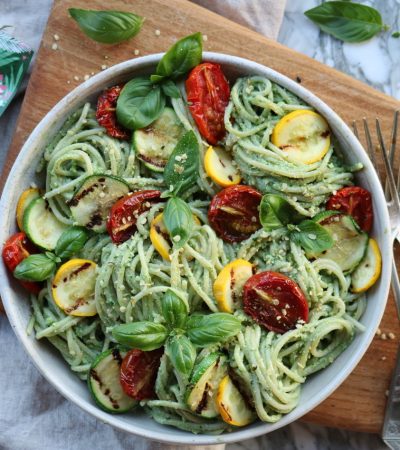 Macadamia Pesto Pasta