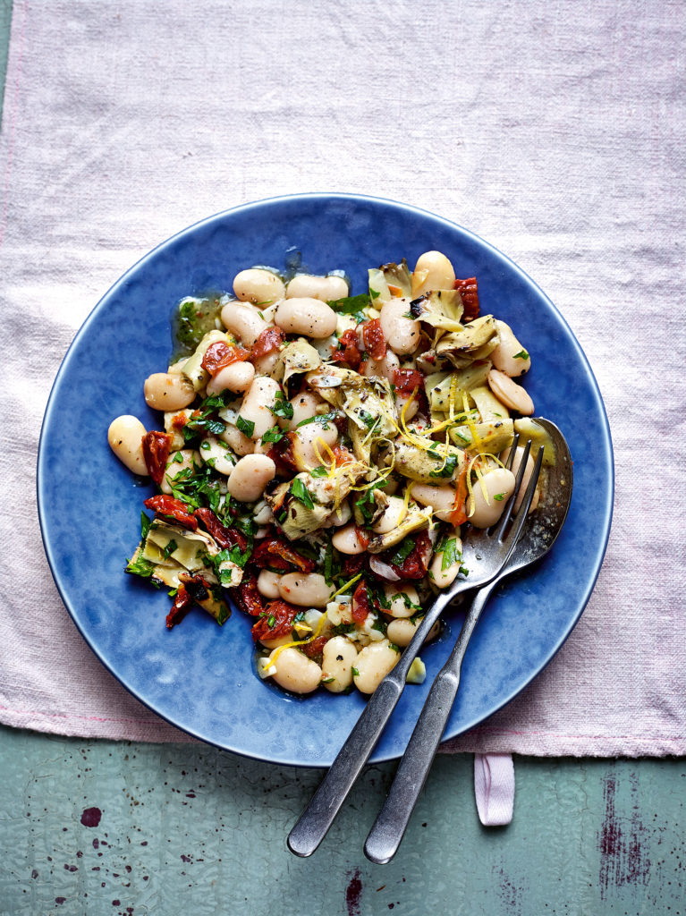 Artichoke and Butter bean Salad 1