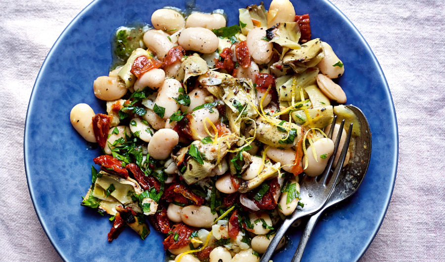 Artichoke and Butter bean Salad 1