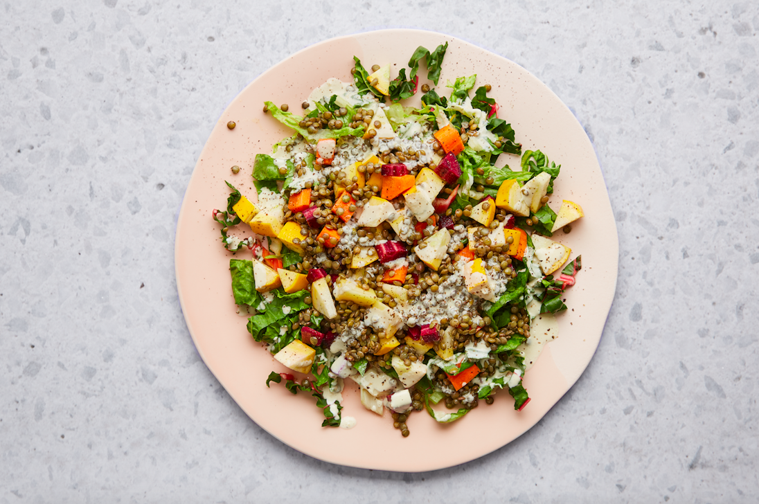 A Quick, Gut-Boosting Summer Salad Recipe