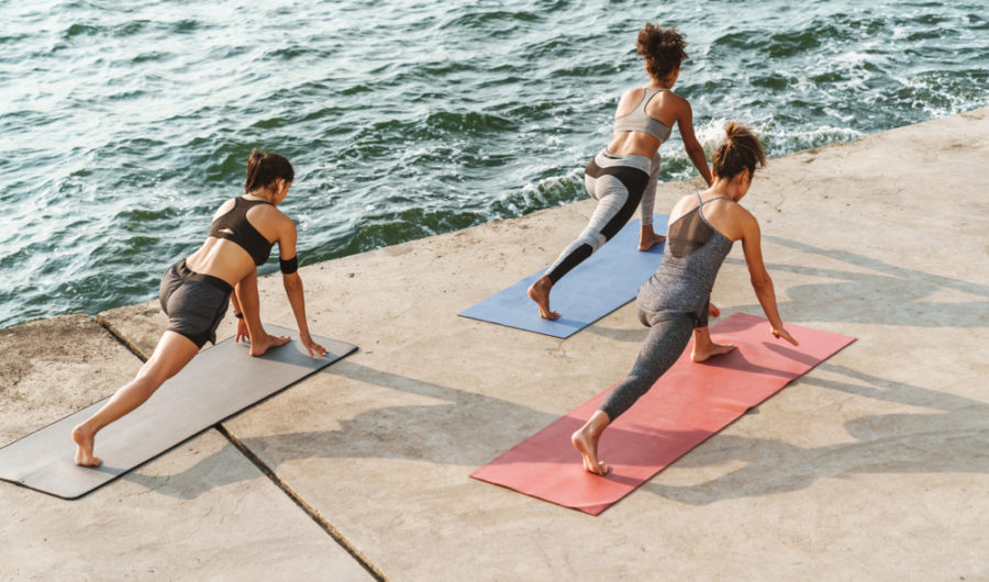 The Studios Taking Their Workouts Outdoors