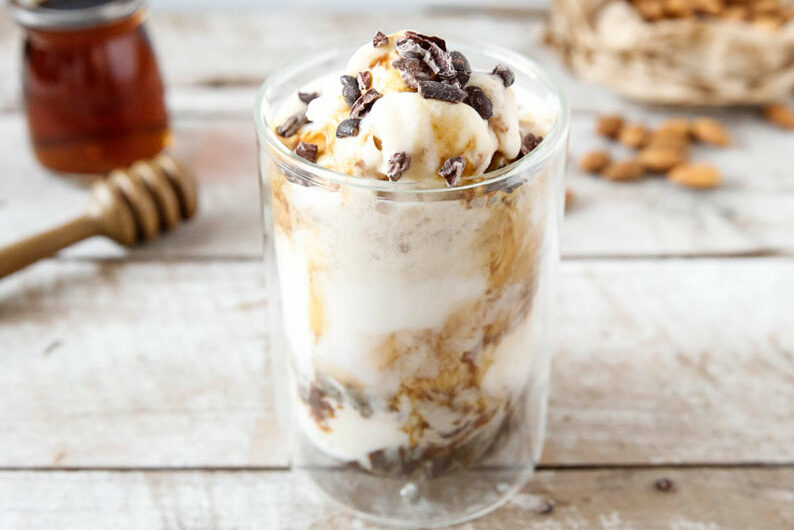 Almond Milk Iced Coffee