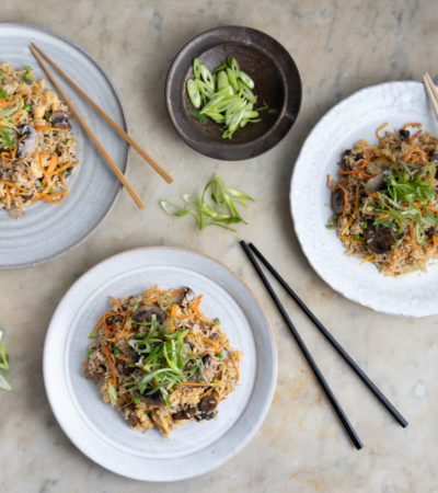 Miso Mushroom Fried Rice