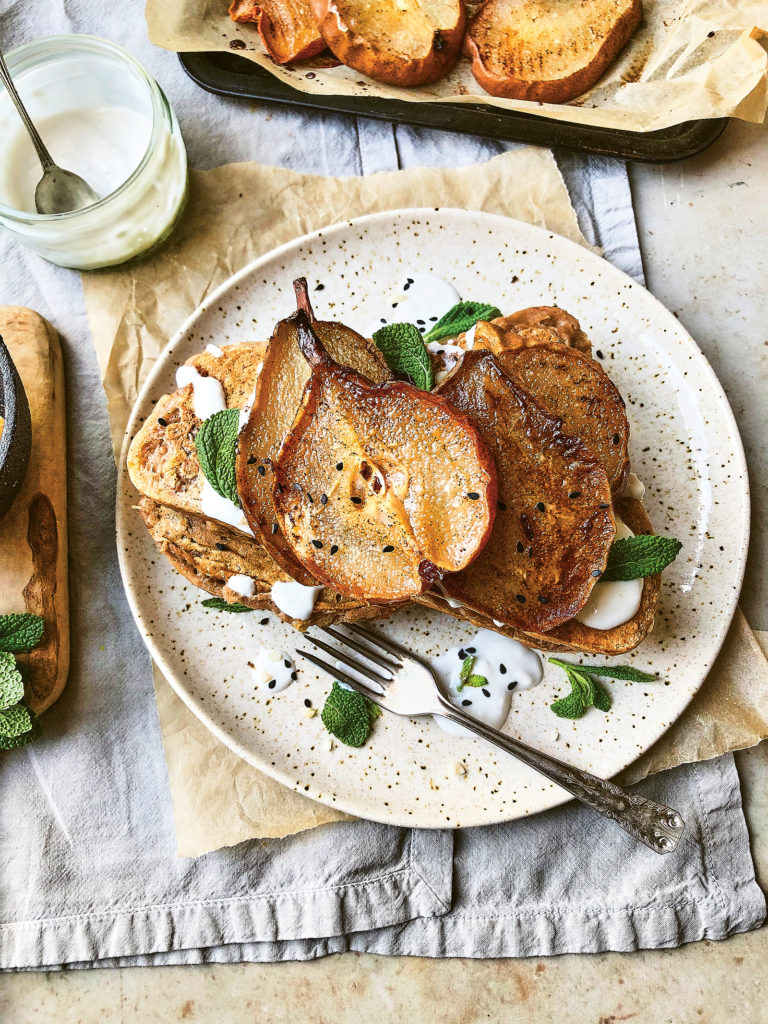 Caramelised Pear French Toast