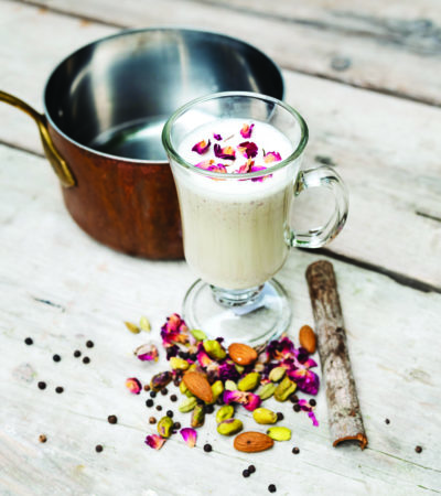 chia spiced tiger nut milk