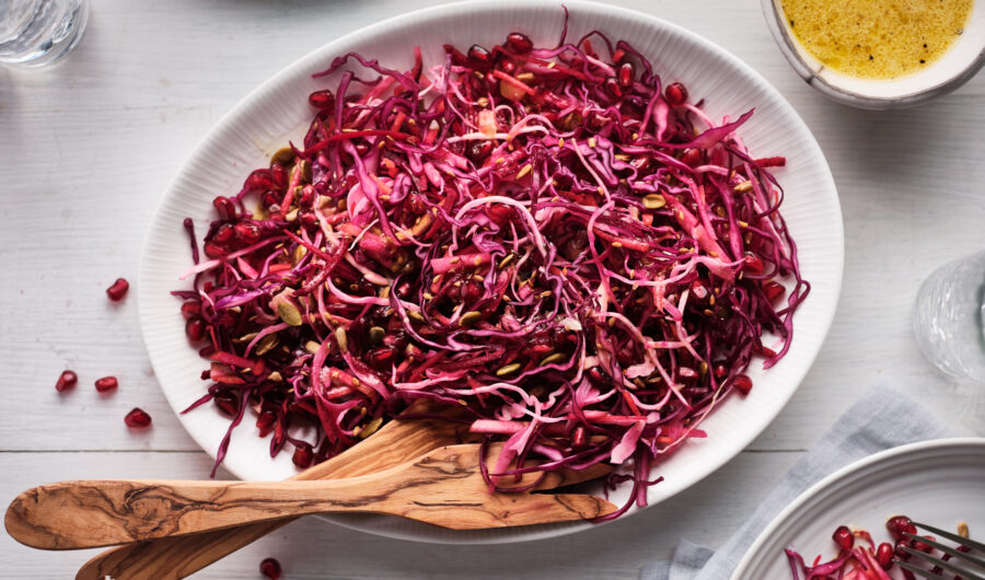 Pomegranate Slaw