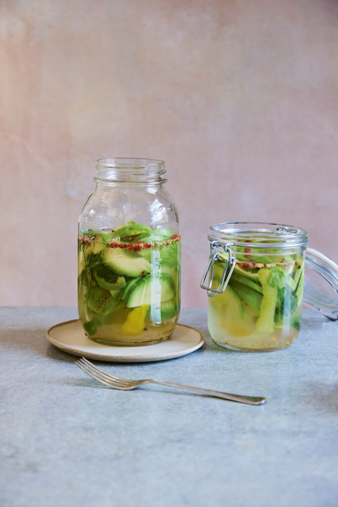 Spicy Pickled Avocado