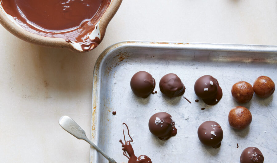 Vegan Caramel Truffles