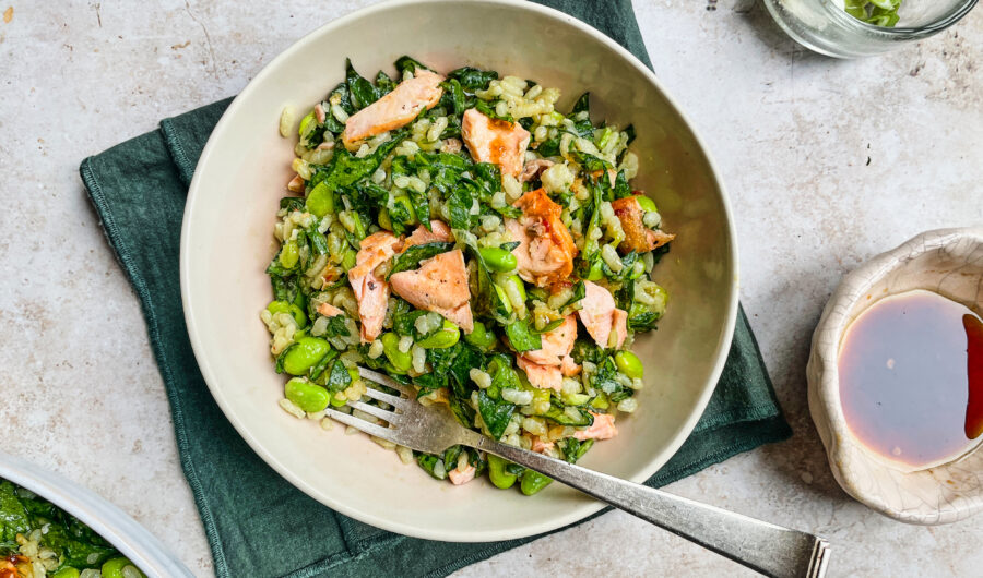 Sweet chilli rice salad 1